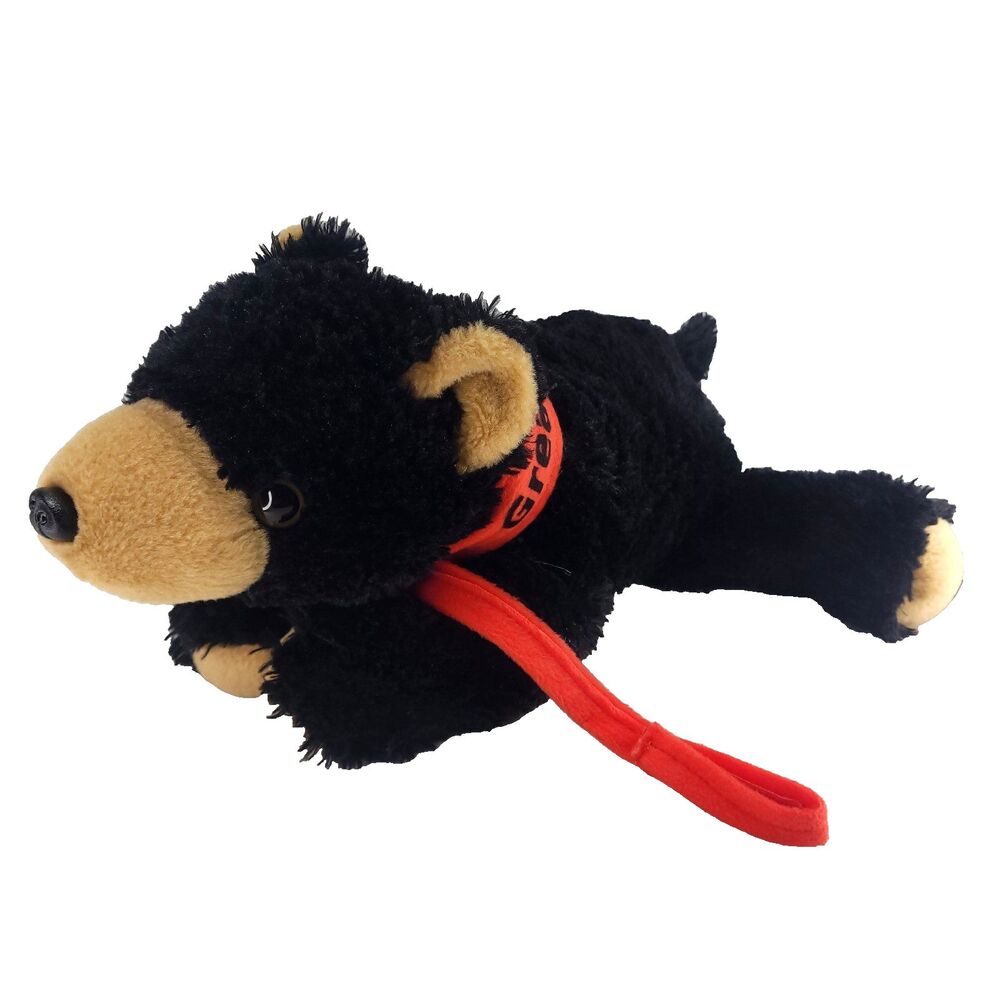Wishpets Great Smokey Mountain Bear Daron Plush 2005 VTG stuffed toy leash
